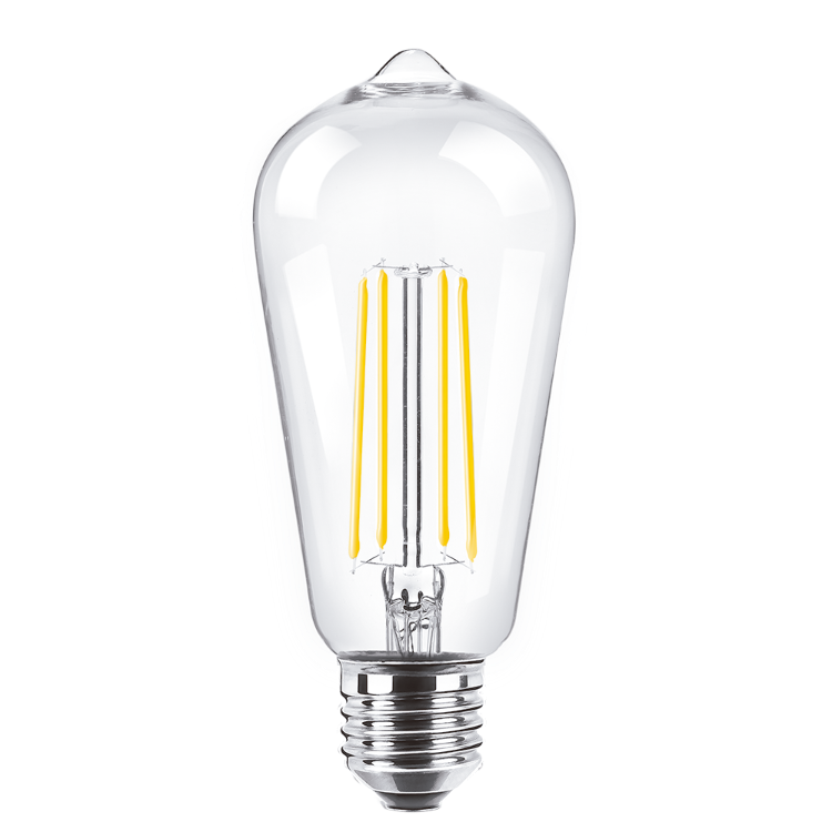 Foco filamento ST19 Macroled 8W E27 calido 2700K dimeable (DBFST19-8 WW)