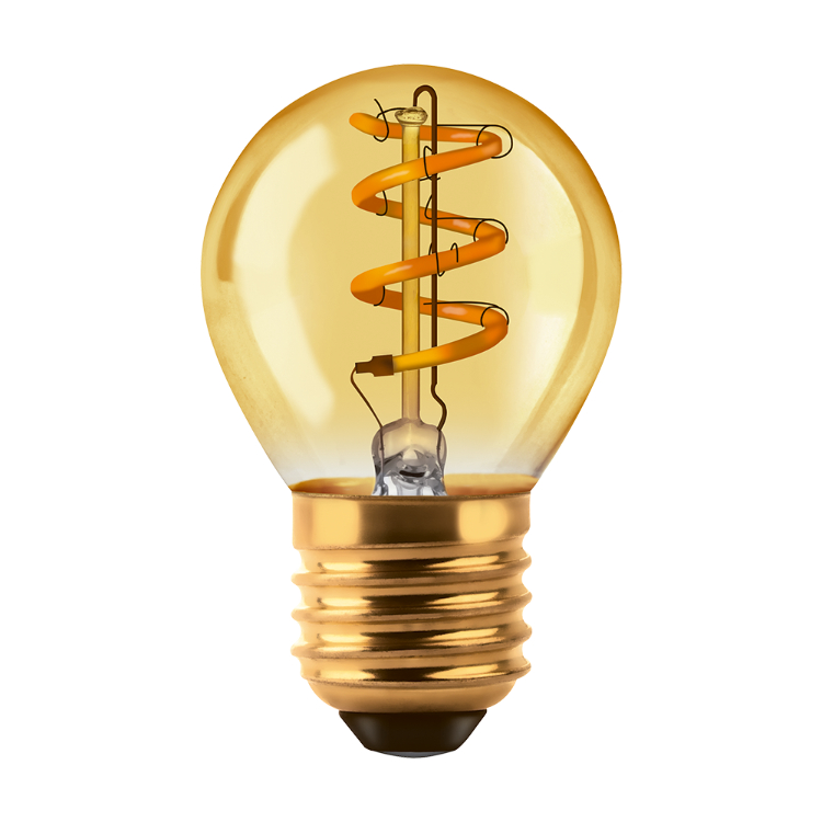 [BFG45G-3WW] Foco filamento G45 Macroled E27 golden 3W (BFG45G-3WW)