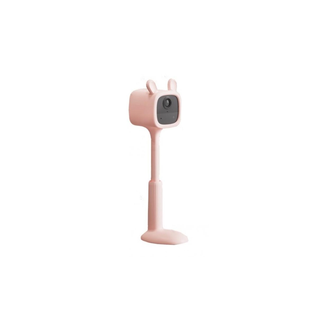 Camara IP WiFi 2MP Ezviz Baby Monitor Bateria MicroSD Vision Nocturna Deteccion Llanto Rosa (CS-BM1-ROSA)
