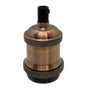 Portalampara Jersey Macroled E27 de aluminio color cobre (PLV-JER-E27-CO)