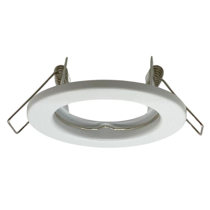 Aro de embutir Macroled para dicroica GU10 fijo blanco 8cm (ADF-D8-BCO)