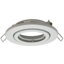 Aro de embutir Macroled para dicroica GU10 movil blanco 10cm (ADM-D10-BCO-CO)