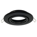 Aro de embutir Macroled para dicroica GU10 movil negro 10cm (ADM-D10-NEG)