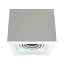 Plafón cardánico Macroled para dicroica GU10 blanco (APCD-X1-CB)