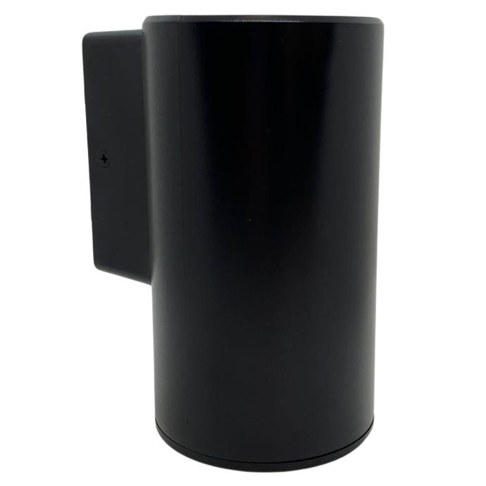 [AERN-X1] Artefacto de aplicar redondo Macroled exterior unidireccional GU10 9W negro (AERN-X1)