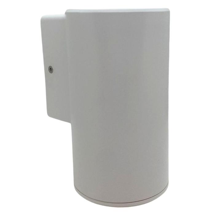 Artefacto de aplicar redondo Macroled exterior unidireccional GU10 9W blanco (AERB-X1)