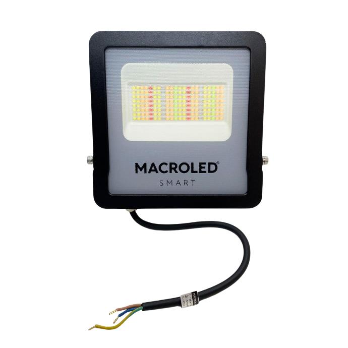 [SMA-FLSV2-50RGBWW] Reflector LED RGB+W Macroled PRO Smart IP65 50W (SMA-FLSV2-50RGBWW)