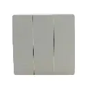 Tecla Kinetic RF Macroled 3 pulsadores blanco (TK-P3B-RF)