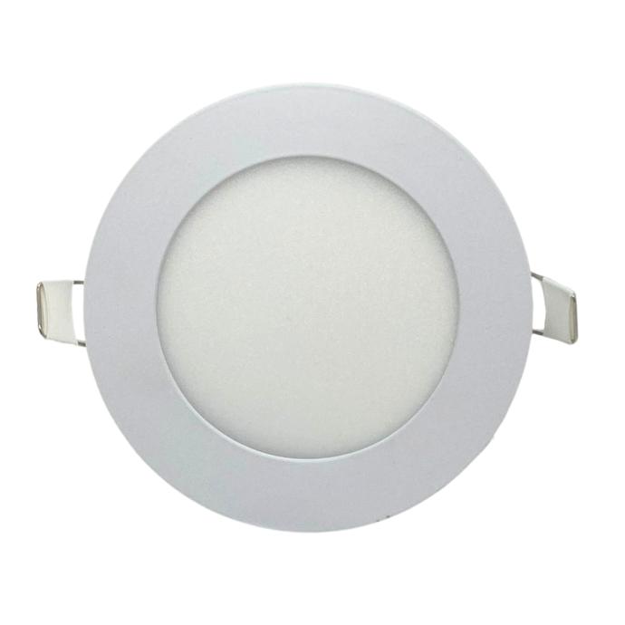 Panel flat circular Macroled de embutir 6W neutro blanco (PER06NW)
