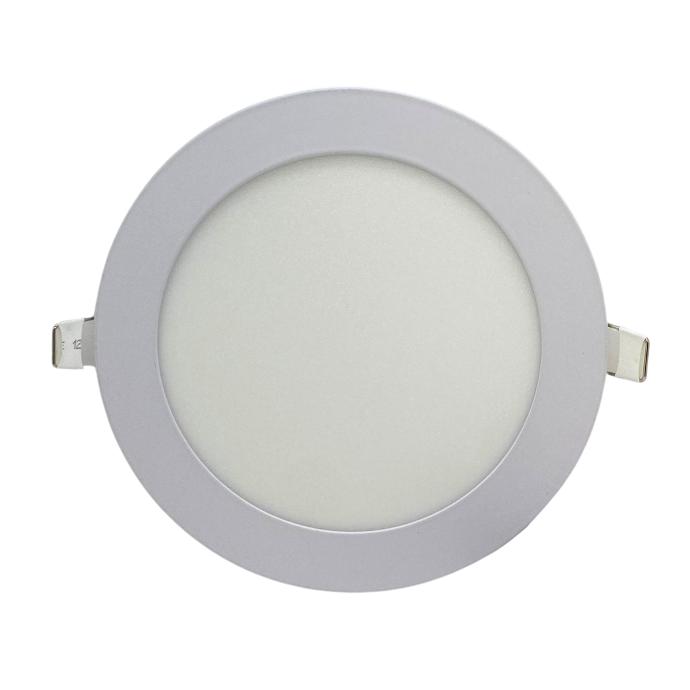 [PER12NW] Panel flat circular Macroled de embutir 12W neutro blanco (PER12NW)