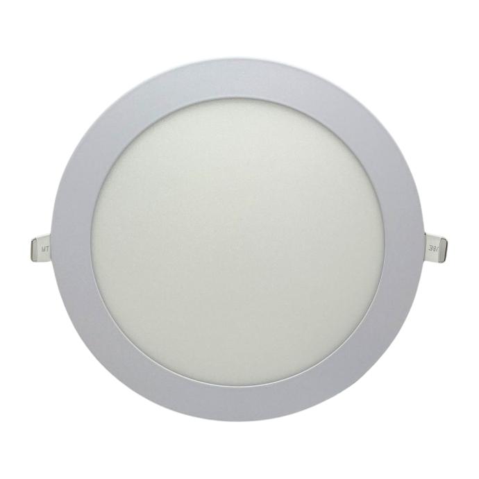 Panel flat circular Macroled de embutir 18W cálido blanco (PER18WW)