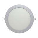 Panel flat circular Macroled de embutir 18W neutro blanco (PER18NW)