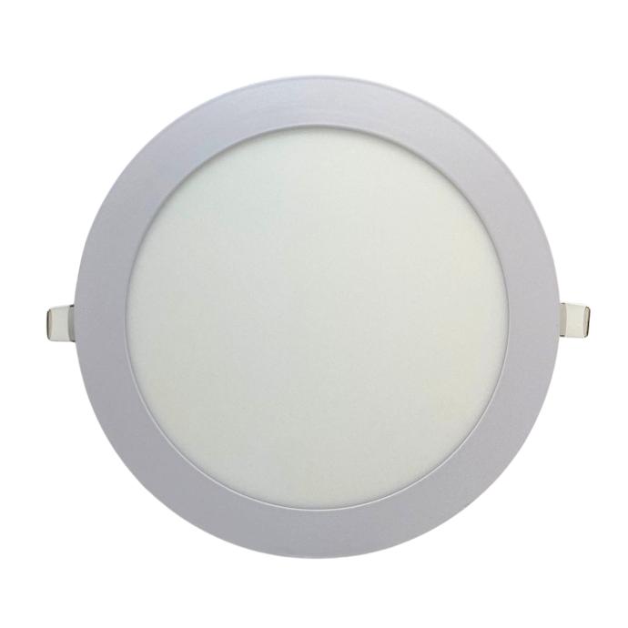 Panel flat circular Macroled 18W frio blanco (PER18CW)