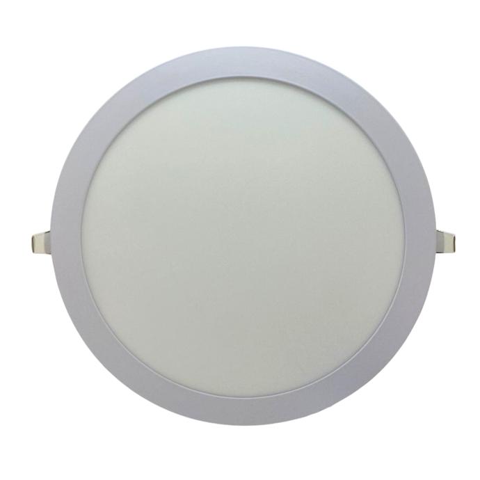 [PER24NW] Panel flat circular Macroled de embutir 24W neutro blanco (PER24NW)