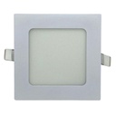 Panel flat cuadrado Macroled 12W frio blanco (PEC12CW)