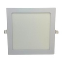 Panel flat cuadrado Macroled 18W frio blanco (PEC18CW)