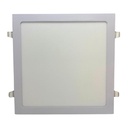 Panel flat cuadrado Macroled de embutir 24W neutro blanco (PEC24NW)