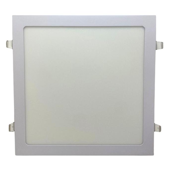 Panel flat cuadrado Macroled 24W frio blanco (PEC24CW)