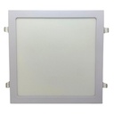 Panel flat cuadrado Macroled 24W frio blanco (PEC24CW)