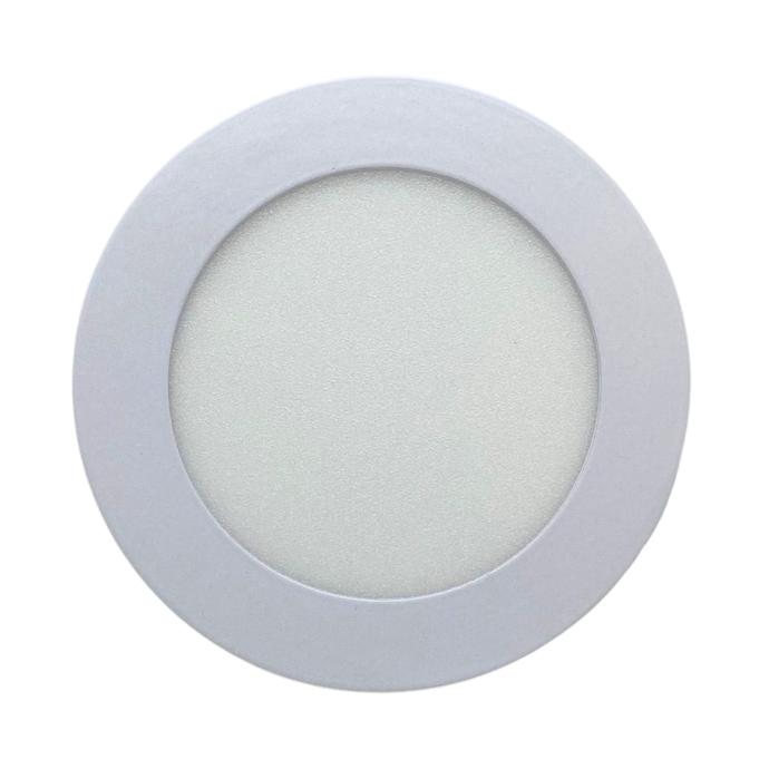 Panel plafón circular Macroled de aplicar 6W neutro blanco (PR06NW)