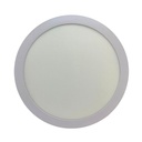 Panel plafón circular Macroled de embutir 24W neutro blanco (PR24NW)