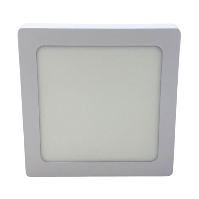 Panel plafon cuadrado Macroled 12W calido blanco (PC12WW)