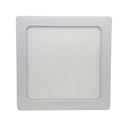 Panel plafón cuadrado Macroled 12W de aplicar neutro blanco (PC12NW)