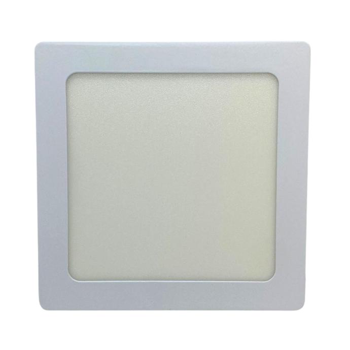 Panel plafon cuadrado Macroled 12W frio blanco (PC12CW)