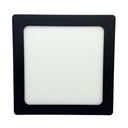 Panel plafon cuadrado Macroled 12W calido negro (NPC12WW)
