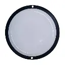 Tortuga LED redonda Macroled 12W calido marco negro (TR-MN-12W-WW)