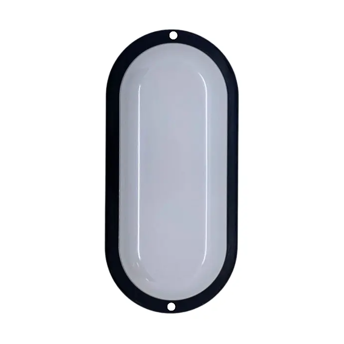 Tortuga LED oval Macroled 18W calido marco negro (TO-MN-18W-WW)