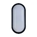 Tortuga LED oval Macroled 18W frio negro (TO-MN-18W-CW)