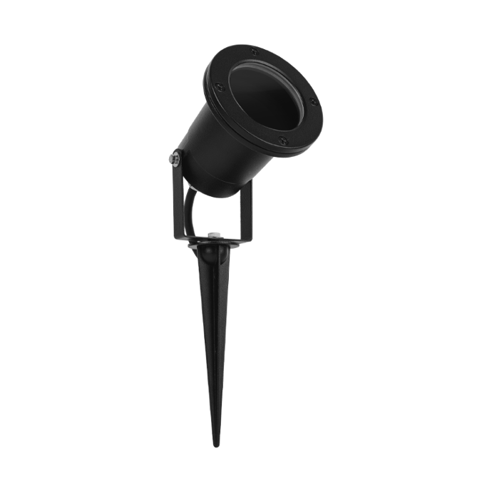 [EDGU10-IP65] Portalampara con estaca de aluminio Macroled 35W para dicroica LED (EDGU10-IP65)