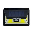 Reflector solar de pared Macroled 5W con sensor de movimiento IP65 frio (ASPSM-5W-IP65-CW)