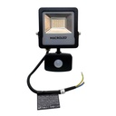 Reflector LED PRO Macroled 20W con sensor de movimiento calido IP65 (SFLSV2-20WW)