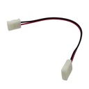 Conector para tira LED 2835/3528 Macroled con cable 2 fichas (ELL-C2P-8-3528)