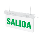 Cartel de salida luminoso Macroled (CSL-SALIDA)
