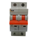 Termica Gralf 2P 40A 6KA Riel Din (EPB-63ME2PC4060)