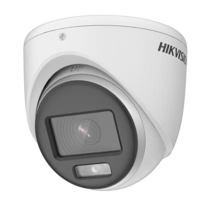 Minidomo Hikvision 2MP ColorVu microfono lente 2.8mm metal (DS-2CE70DF0T-MFS)