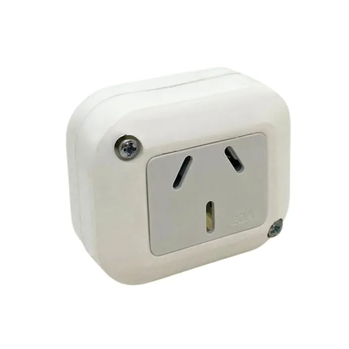 Tomacorriente linea exterior 1 toma 20A Taad (LE-604)