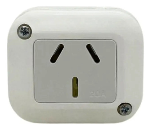 Tomacorriente linea exterior 1 toma 20A Taad (LE-604)