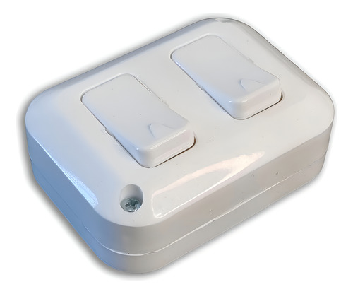 Llave linea exterior 2 interruptores Taad (LE-707)