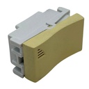 Interruptor unipolar TAAD Linea Spot color marfil (S-1150)