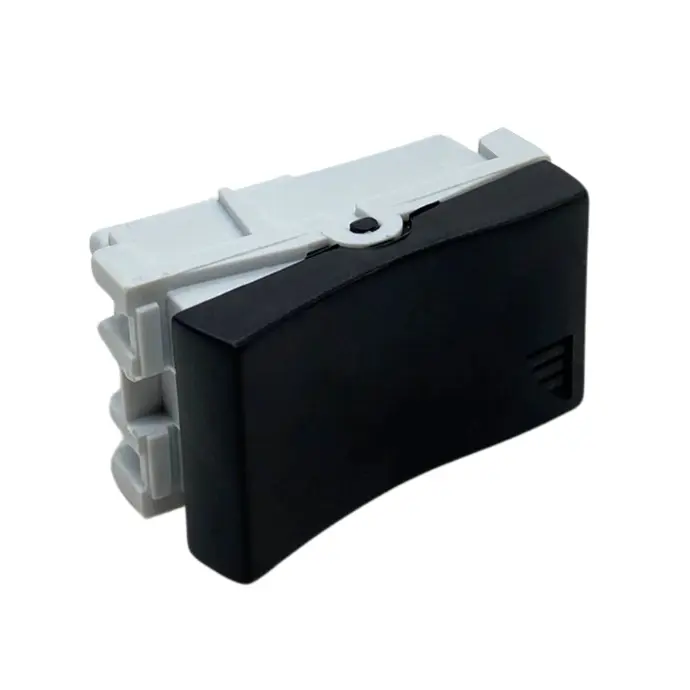 Interruptor unipolar TAAD Linea Spot color gris (S-1151)