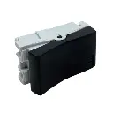 Interruptor unipolar TAAD Linea Spot color gris (S-1151)