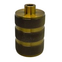 Portalampara Macroled Nashville E27 de aluminio color bronce brillante (PLV-NAS-E27-BB)