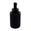 Portalampara Macroled Vancouver E27 de aluminio color negro (PLV-VAN-E27-NE)