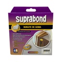 Burlete de goma Suprabond perfil E autoadhesivo 5,2m blanco (SLT E 5 B I)