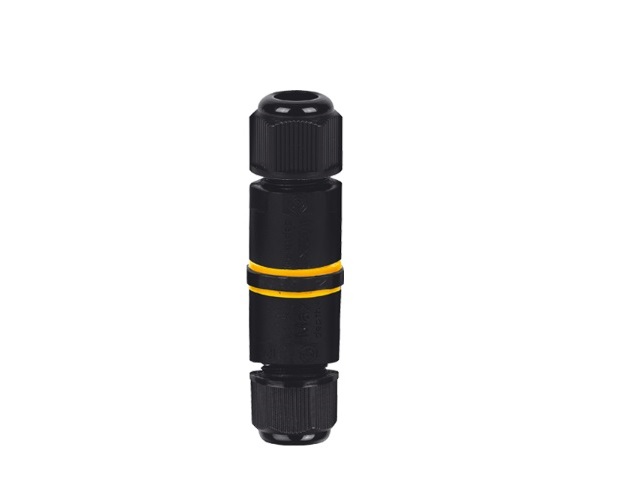 [FEE-IP65-X1-48] Ficha de empalme estanco PG9 Inteck IP65 1 entrada 1 salida con filtro UV (FEE-IP65-X1-48)