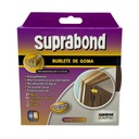 Burlete de goma Suprabond perfil E autoadhesivo 5,2m marron (SLT E 5 M I)